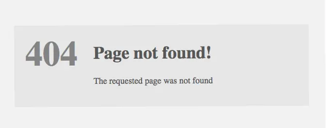 WordPress 404 Error - Page not found