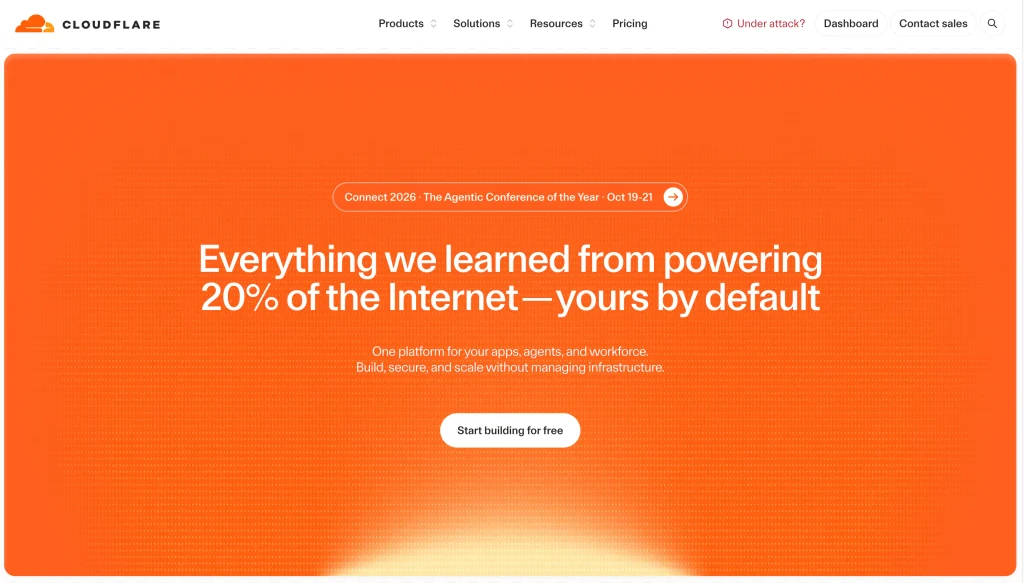 Cloudflare Hero Banner