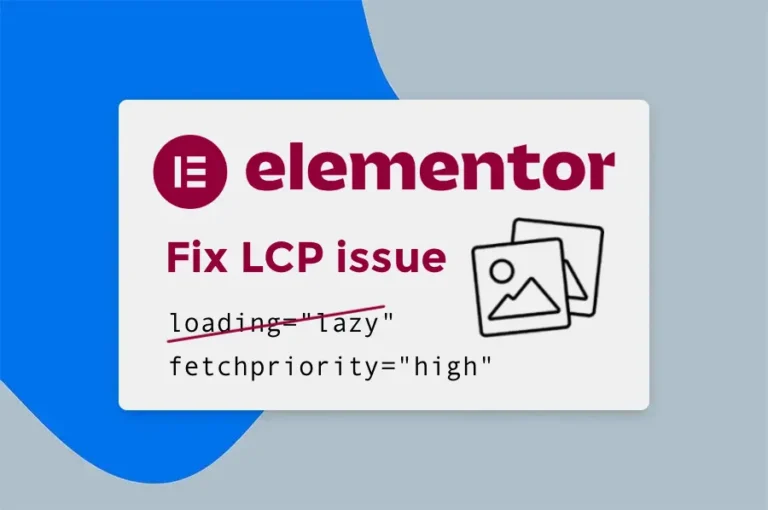 Elementor LCP Fix