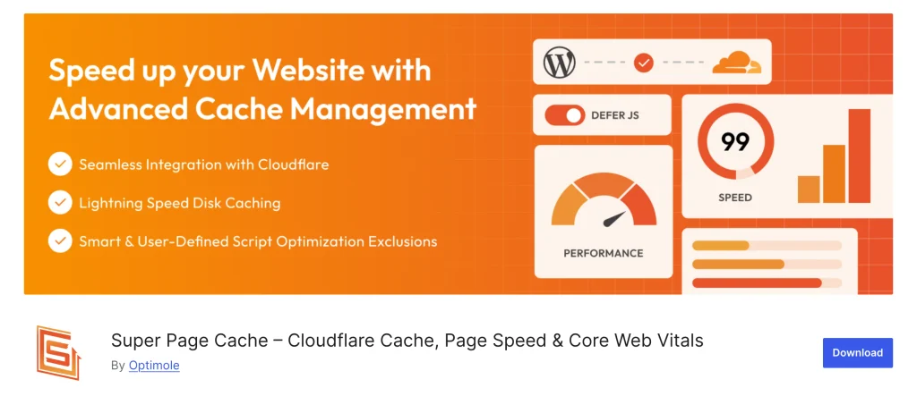 Super Page Cache plugin