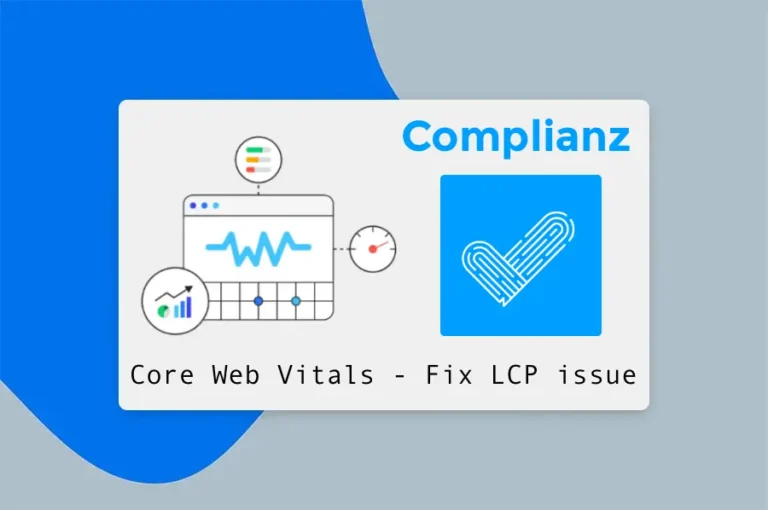 Complianz Website Speed Fix