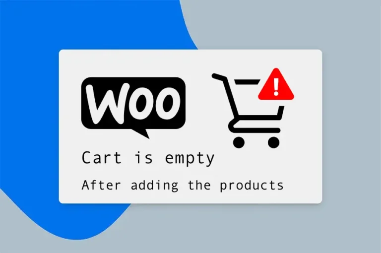 woocommerce cart is empty after adding products