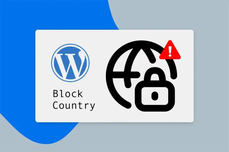 WordPress block country